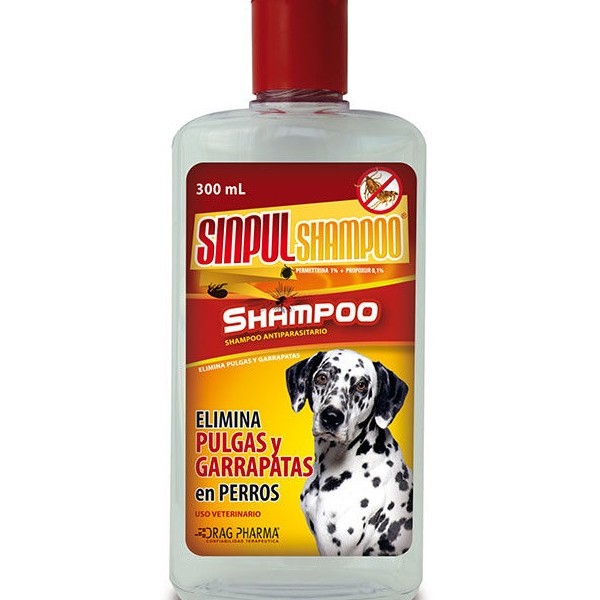 SHAMPOO SINPUL ANTIPARASITARIO PARA PERROS Chimuelo.cl